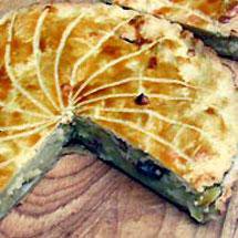 TOURTE AUX EPINARDS ET OEUFS DURS